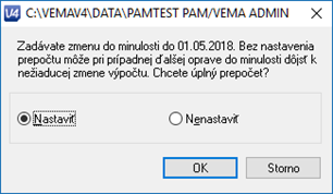 Otázka na prepočet