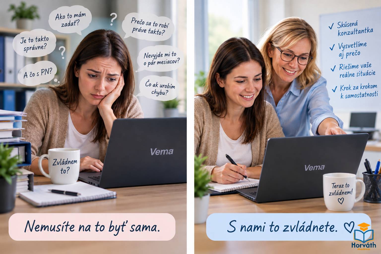 Nie ste sama! Nie ste sama!